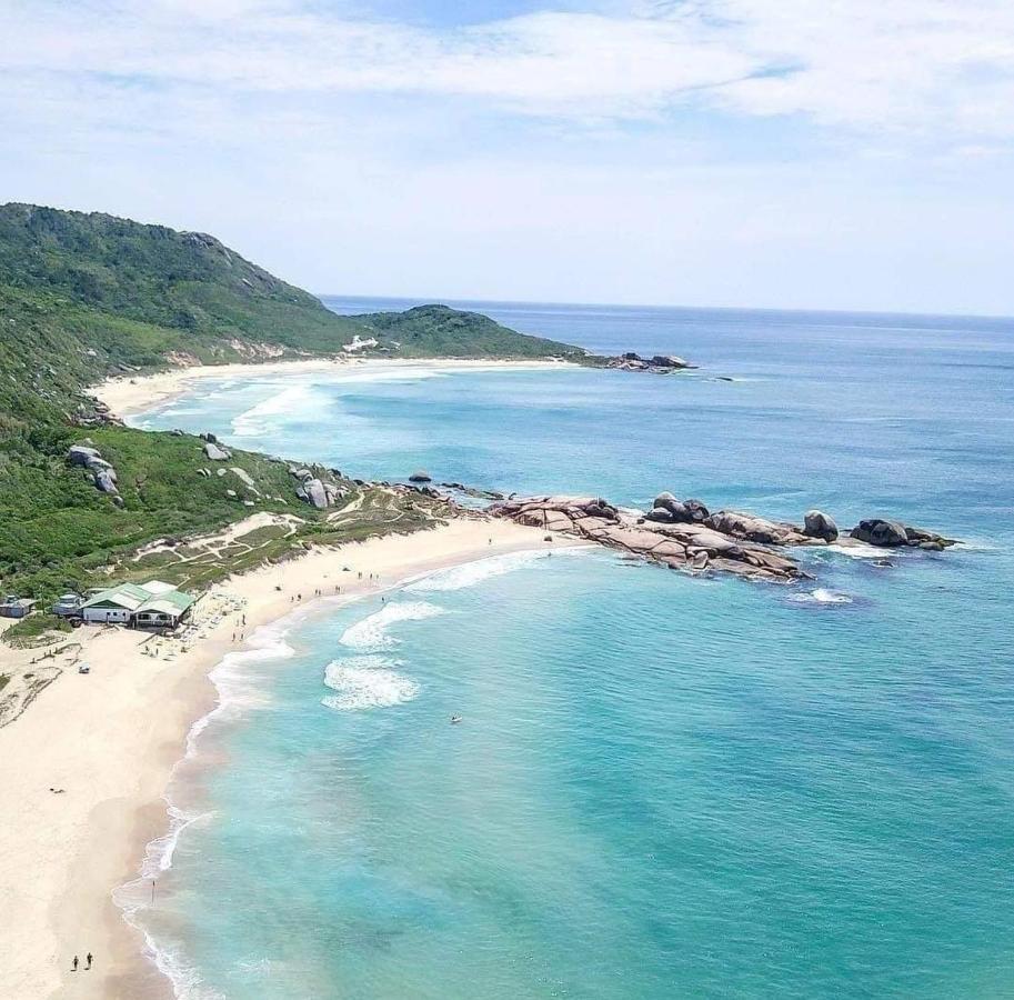 Casa De Temporada No Sul Da Ilha Com Piscina Βίλα Florianópolis Εξωτερικό φωτογραφία