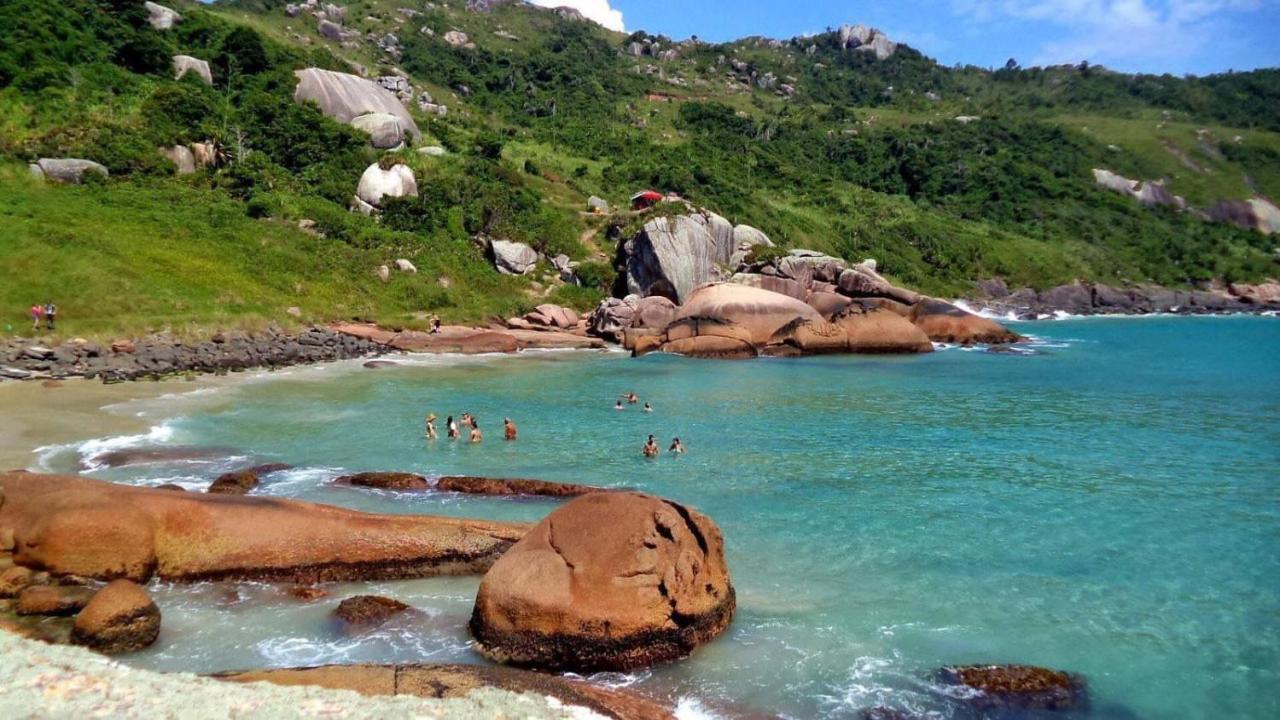 Casa De Temporada No Sul Da Ilha Com Piscina Βίλα Florianópolis Εξωτερικό φωτογραφία